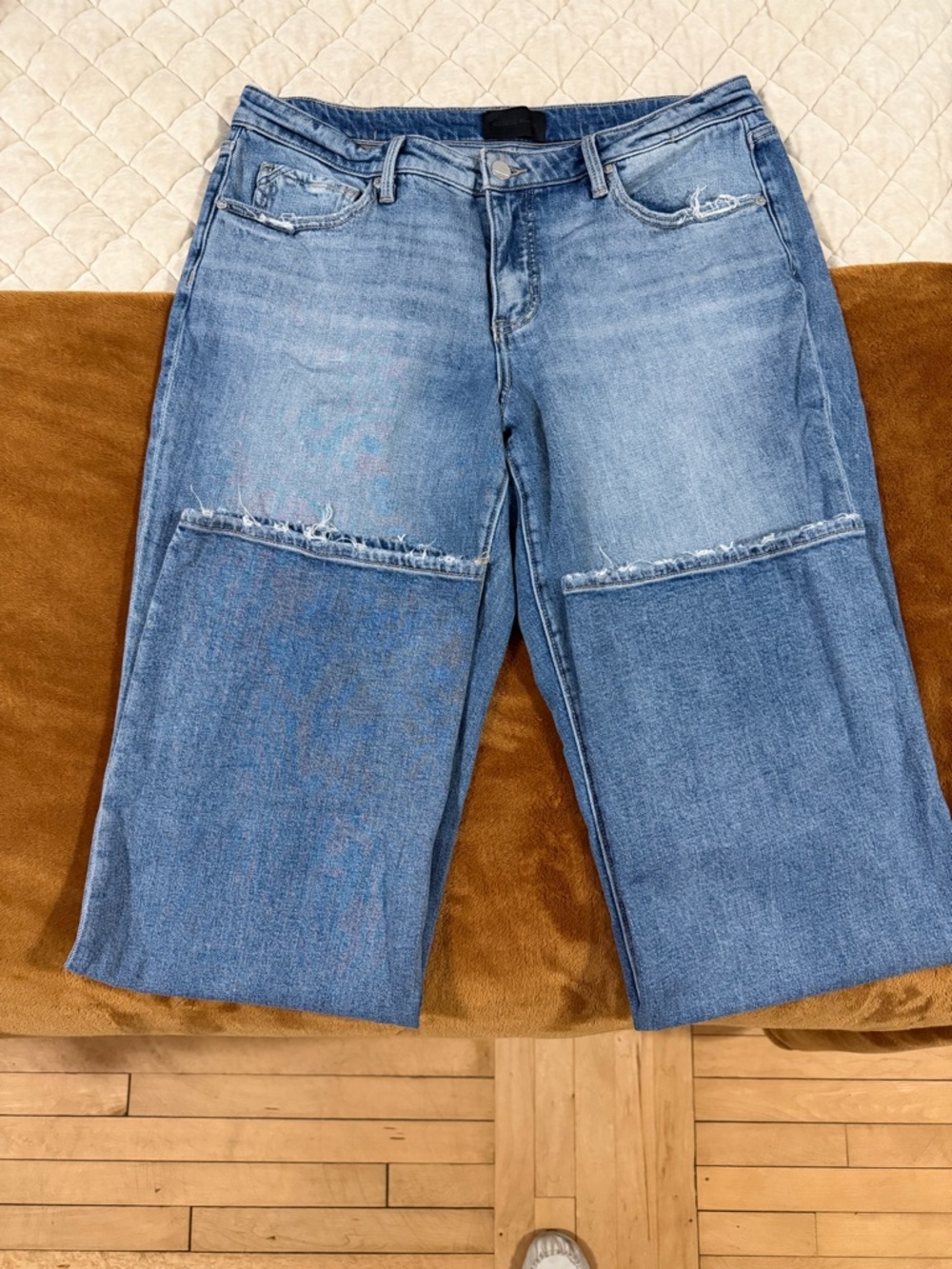 Buckle Light Blue Straight Non Distressed